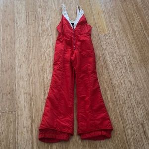 Vintage 1970s snow pants -bib style